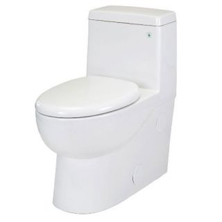 Matera 1.28 GPF Elongated 1 Piece Toilet