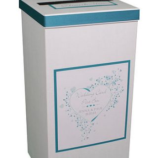 personalised ella wedding post box by dreams to reality design ltd