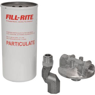 Fill-Rite Fuel Transfer Pump Filter Assembly with Swivel Mount — 40 GPM, Model# KIT300FA  Oil Filters   Fuel Filters