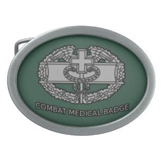 Army Combat Medical Badge Buckle Belt Buckles