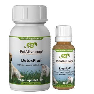 PetAlive LiverAid and DetoxPlus ComboPack Health & Personal Care