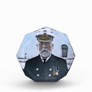 RMS Titanic Captain Edward J. Smith Acrylic Award