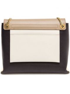 Chloé Clare Contrasting Leather Handbag