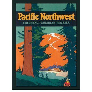 Pacific Northwest Metal Sign Train and Railroad Decor Wall Accent   Wall Sculptures