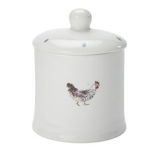 chicken china jam jar by sophie allport