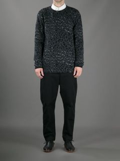 Yohji Yamamoto Leopard Print Sweater   Henrik Vibskov Boutique