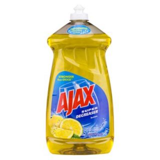 Ajax Lemon Super Degreaser Liquid Dish Soap 52 oz