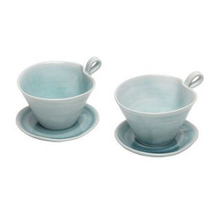 porcelain espresso cup and saucer by gemma wightman ceramics