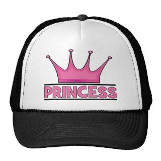 Custom Pink Princess Mesh Hat