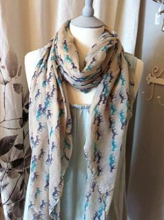 mini horse scarf by french grey interiors