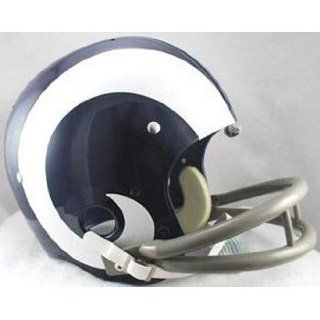 Los Angeles Rams 1965 1972 Riddell NFL TK 2 Bar Suspension Throwback FS Helmet  Sports Related Collectible Helmets  Sports & Outdoors