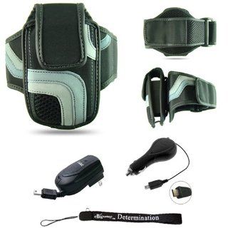 Black Adjustable + Includes a Retractable Car Charger and a Retractable Home Charger Cell Phones & Accessories