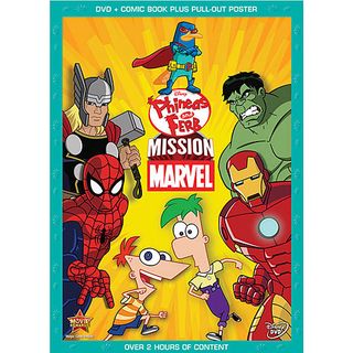Phineas And Ferb Mission Marvel (DVD) Marvel General