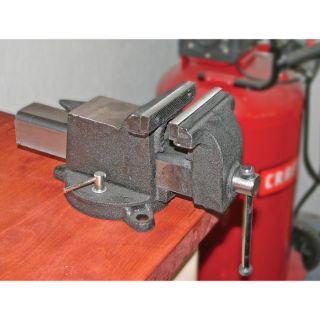 Yost All-Steel Utility Bench Vise — Swivel Base, 6in. Jaw Capacity, Model# 906-AS  Bench Vises