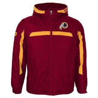 Washington Redskins Youth NFL Midweight Hooded Jacket  Sports Fan Outerwear Jackets  Sports & Outdoors