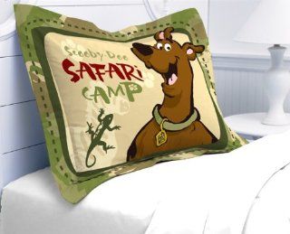 Scooby Doo Safari Standard Sham   Childrens Pillow Shams
