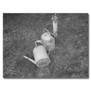 Twin Watering Cans   Victorian England Range Post Cards