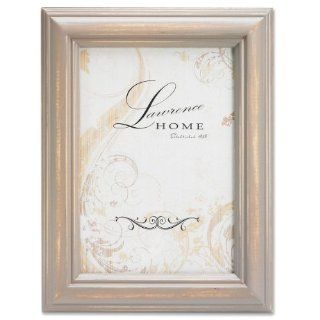 Lawrence Frames Wood Picture Frame, 4 by 6 Inch, Weathered Gray   Single Frames