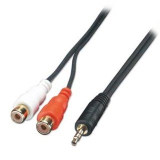 35488 AV Adapter Cable   3.5mm Male to 2 x RCA Female Electronics