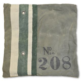 Scott Recycled Canvas Decorative Pillow Cottage Home Throw Pillows