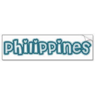 Philippines Bumper Stickers