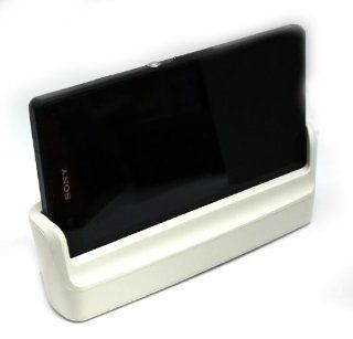Tmvel Charging Dock for Sony Xperia Z C6603 C6602 in White (replaces Sony DK26 Dock in White) Cell Phones & Accessories