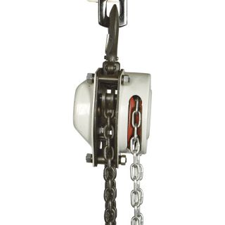 Roughneck Manual Chain Hoist — 1 Ton, 10ft. Lift  Manual Gear Chain Hoists