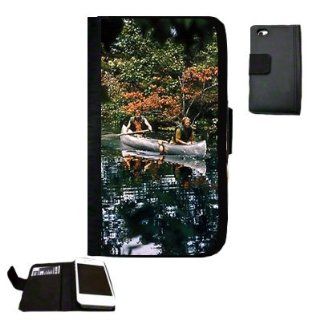 Kayak Deliverance Fabric iPhone 5 Wallet Case Great Gift Idea Cell Phones & Accessories