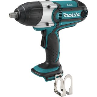 Makita 18V LXT 1/2in. High Torque Impact Wrench — Tool Only, Model# BTW450Z  Impact Wrenches