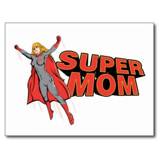 Supermom Post Cards