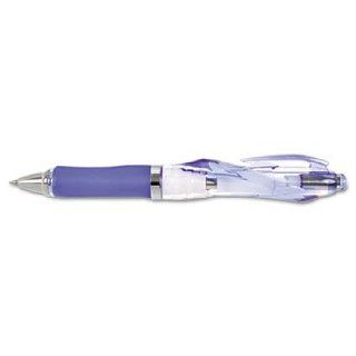 6 Pack Spiral Ballpoint Retractable Pen, Black Ink, Fine by ZEBRA (Catalog Category Paper, Pens & Desk Supplies / Pens)  Rollerball Pens 
