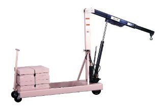Power Floor Crane, Counterweight, 2000 lb.