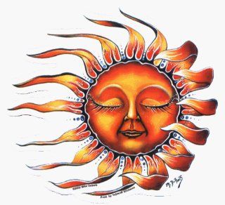 Sun in the Wind by Mike DuBois   Sticker / Decal Automotive