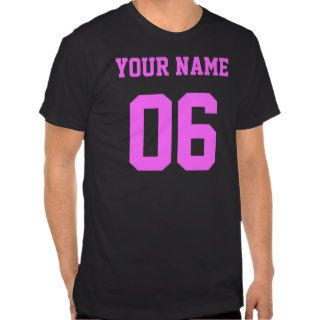 Your Name Your Number Shirt