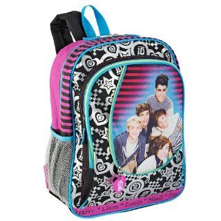 One Direction Zip That 16 inch Backpack   Multicolored Toys & Games
