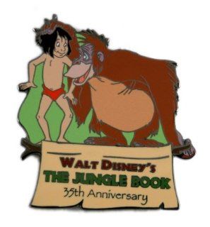 Disney Pins Jungle Book 35th Mowgli & King Louie Toys & Games