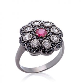 Rarities Fine Jewelry with Carol Brodie Ruby, White Zircon and Black Spinel Bl