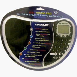 Maximo Mouse Pad Caller ID Speaker Phone Computers & Accessories