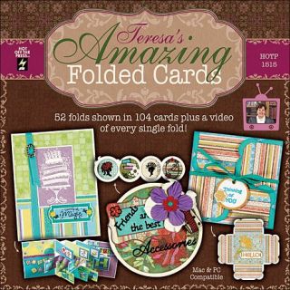 Amazing Folded Cards   DVD with 100 Card Making Ideas