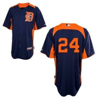 Detroit Tigers Authentic Miguel Cabrera Road Cool Base BP Jersey  Sports Fan Jerseys  Clothing
