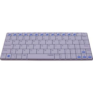 Rapoo Blade Series E6300 Ultra Slim White iPad Bluetooth Keyboard Rapoo Keyboards & Keypads