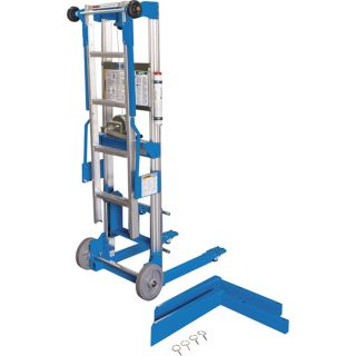 Genie® GL8 Material Lift with Ladder — 400-Lb. Capacity, Up To 120.5in. Lift, Model# GL8 STD w/ladder  Hand Winch Load Lifts