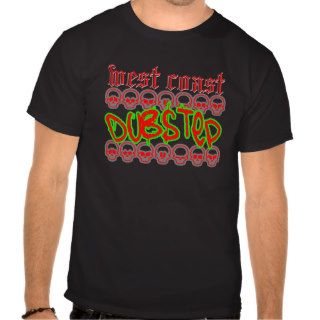 guys mens west coast Dubstep DJ music scene D  T shirts