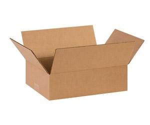 Corrugated 12x10x4 Shipping Boxes (Case of 25) Shipping Boxes & Tubes