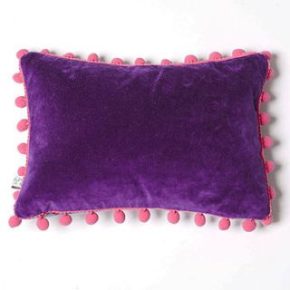 popper oblong cushion by deryn relph