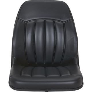 K & M Uni Pro 175 All-Weather Industrial Seat — Black, Model# 7489  Forklift   Material Handling Seats