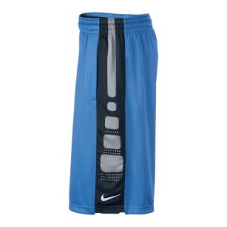 Nike Elite Stripe Mens Basketball Shorts   Photo Blue