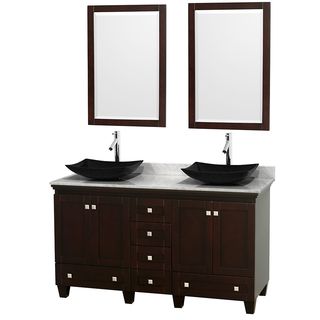 Wyndham Collection Acclaim 60 inch Double Espresso Vanity