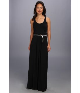 Tart Henley Maxi Womens Dress (Black)