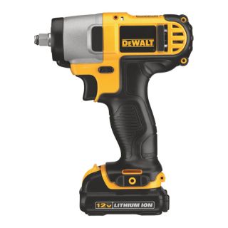DEWALT Cordless Impact Wrench Kit — 12 Volt MAX Li-Ion, 3/8in., Model# DCF813S2  Impact Wrenches